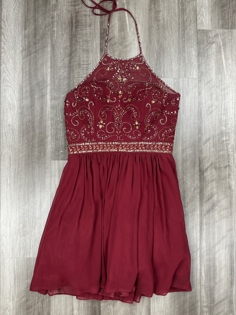 Camille La Vie Embellished Cocktail Party Dress - 13/14